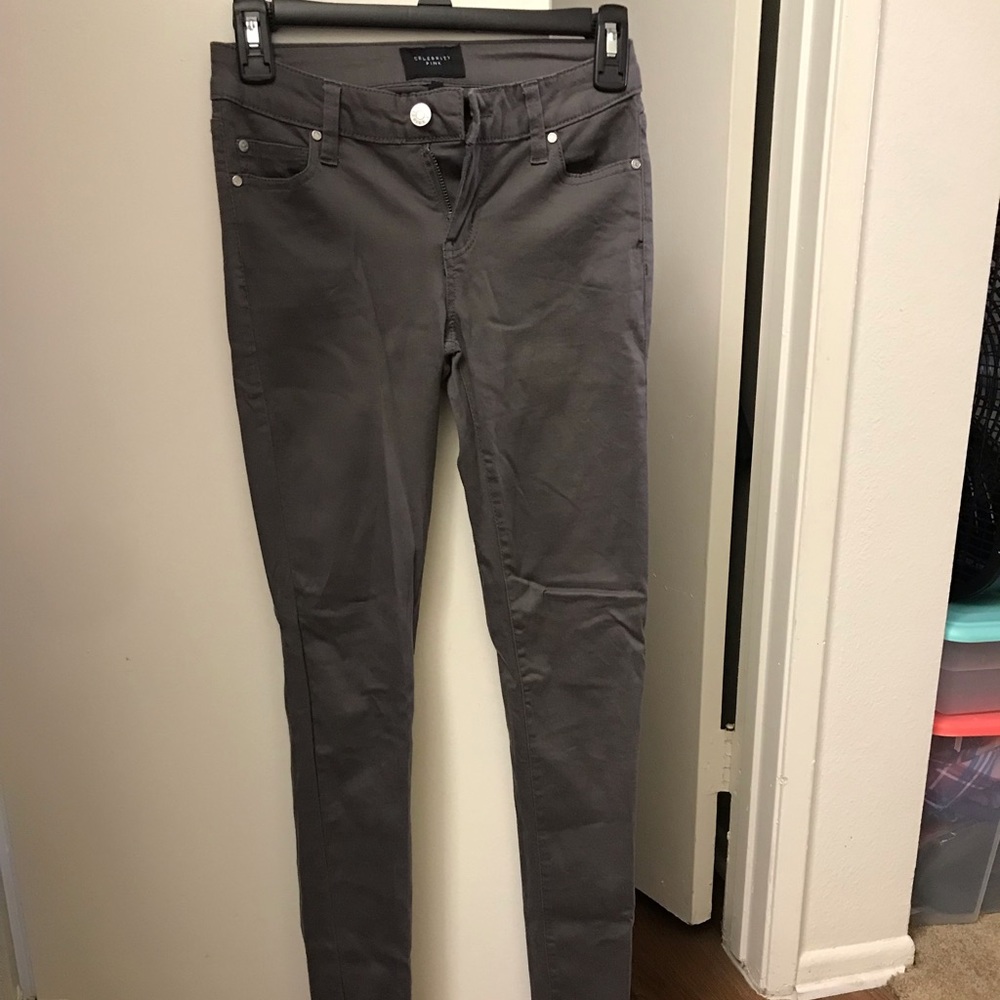 celebrity pink gray jegging